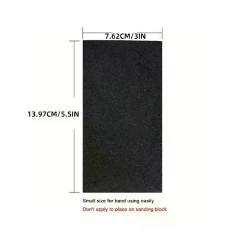 15Pcs Automotive Sandpaper 400 600 800 1000 1200 1500 2000 2500 3000 Grit Multipurpose Set for Car Wood Metal Craft Polishing
