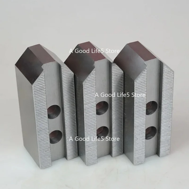 

New Hydraulic Oil Pressure Chuck Soft Claw 5 6 8 10 Inch 60/90/120 Degree High Quality Standard 3 Jaws for Mechanical CNC Lathe
