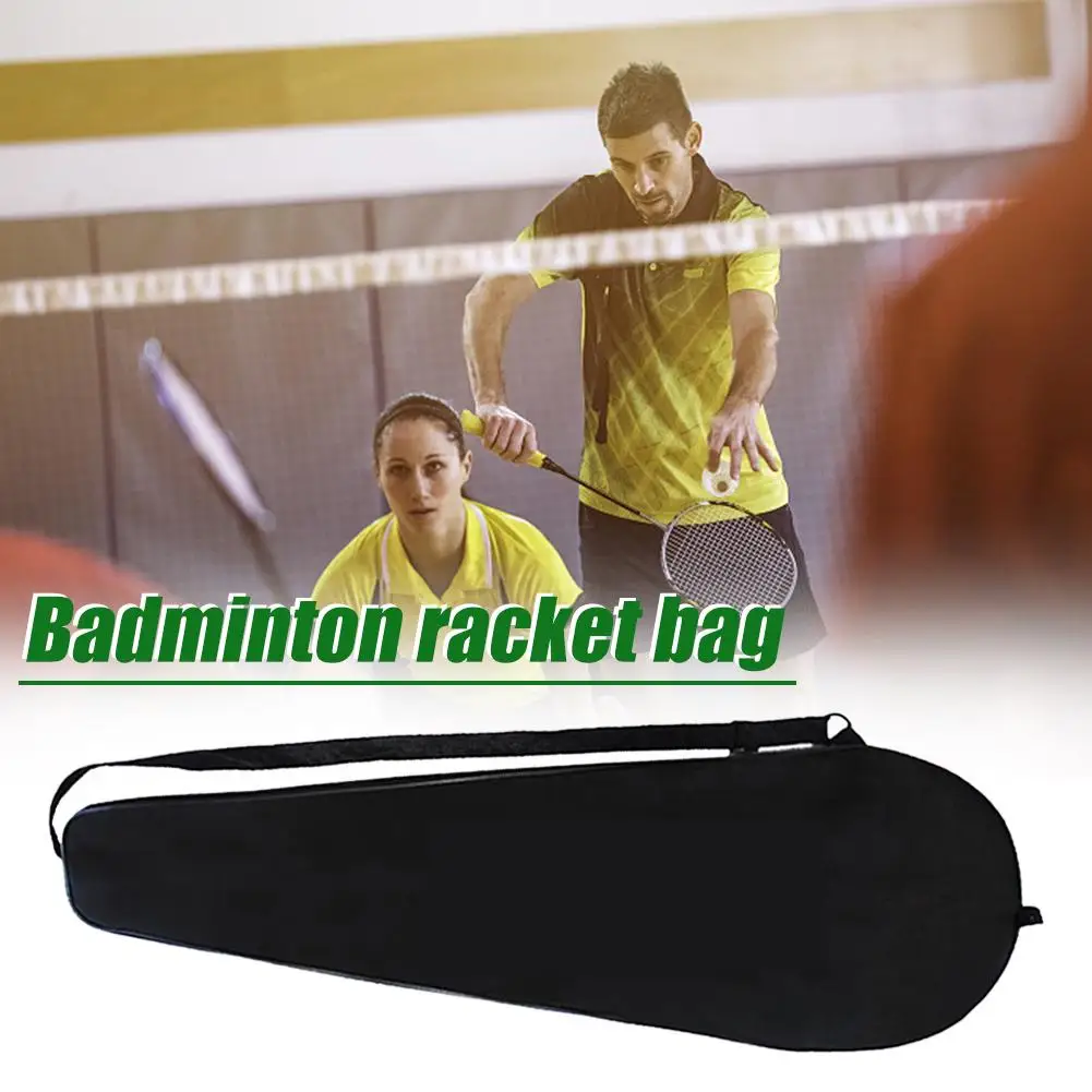 Portable Head badminton Racket Bag Waterproof Single Shoulder Tennis Bags For Adults Men Women badminton Racket Protective Cover