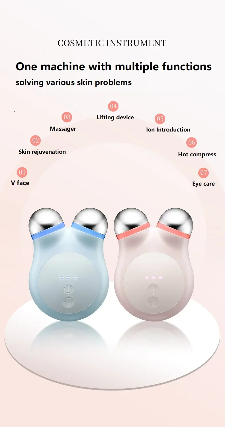 V Face Face Massager Lifting Skin Tightening  Microcurrent Wrinkle Remover Skin Rejuvenation Face Lifting Beauty Machine