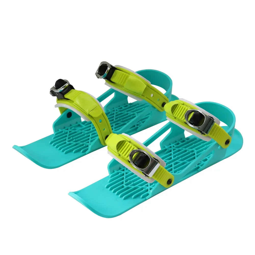 

Children/Adult Adjustable Bindings Portable Skiing Shoes For Snow The Short Skiboard Snowblades Mini Ski Skate Skiing Equipment