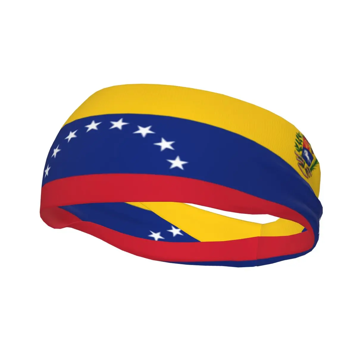 Flag Of Venezuela Elastic Hair Band Yoga Headband Makeup Hair Hoop Headwrap