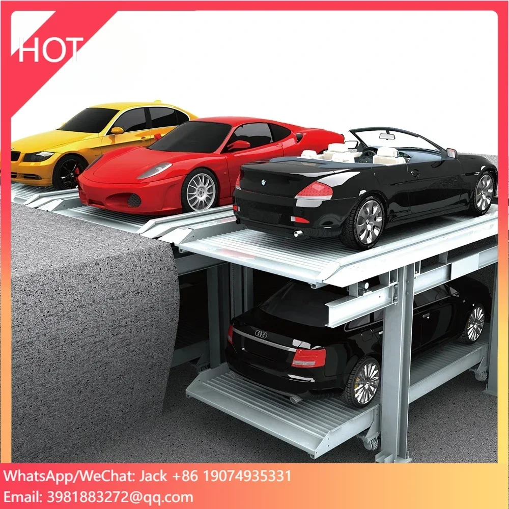 Two Level Pit Parking System