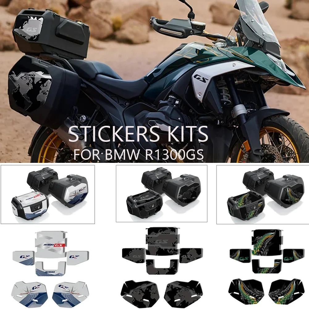 For BMW R1300GS R 1300 GS 1300 Motorcycle Stickers Suitcase Stickers Stickers Body Decorative Decal R1300GS Accessories