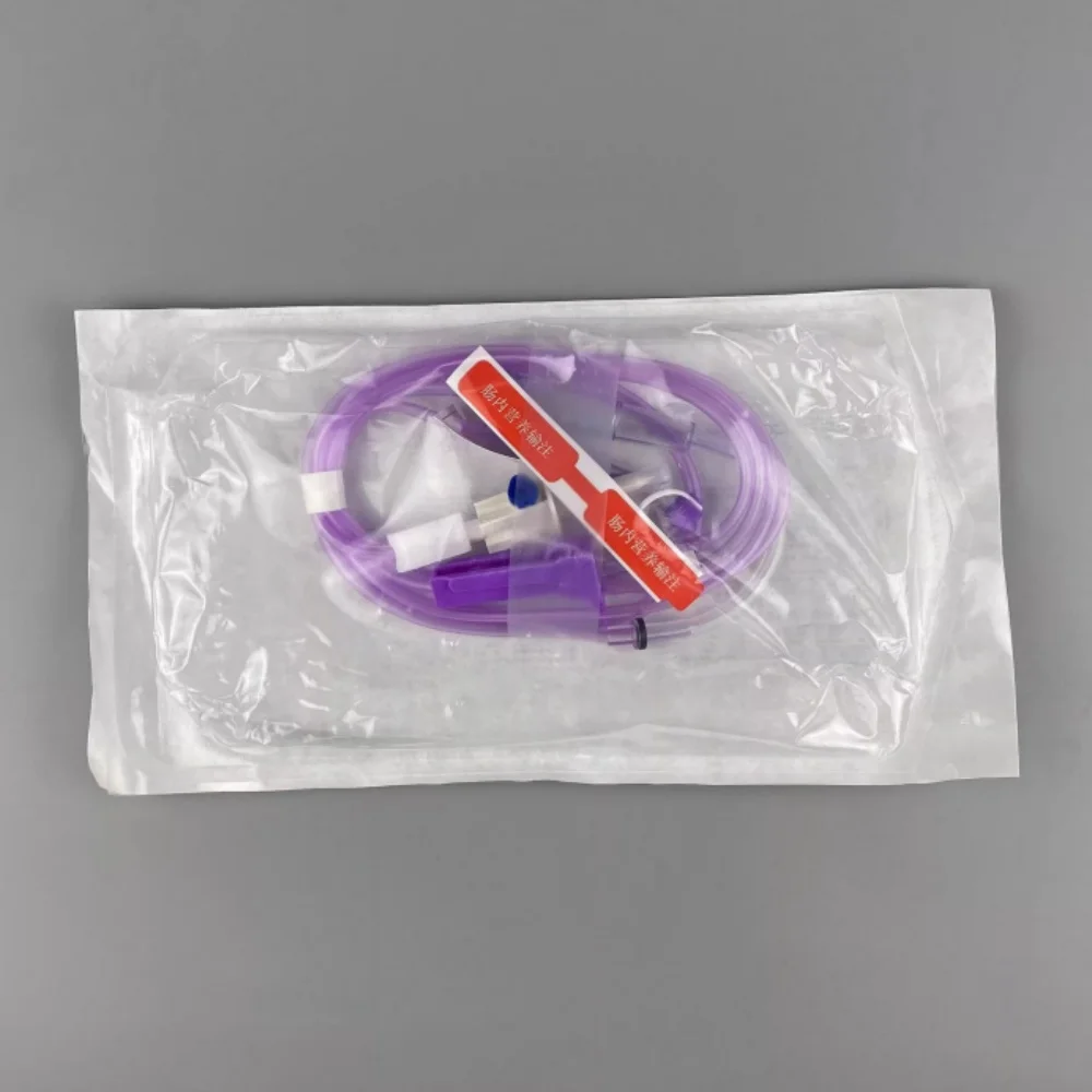 1-5pcs Enteral Nutrition Infusion Tube Infusion Pump Nasal Feeding Pump Tube Feeding Tube Supply Line Dual-purpose Joint Gravity - Image 2