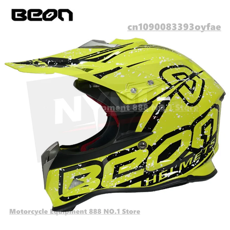 

BEON helmet men's women's motorcycle rally helmet racing off-road helmet for all seasons DOT ECE certification