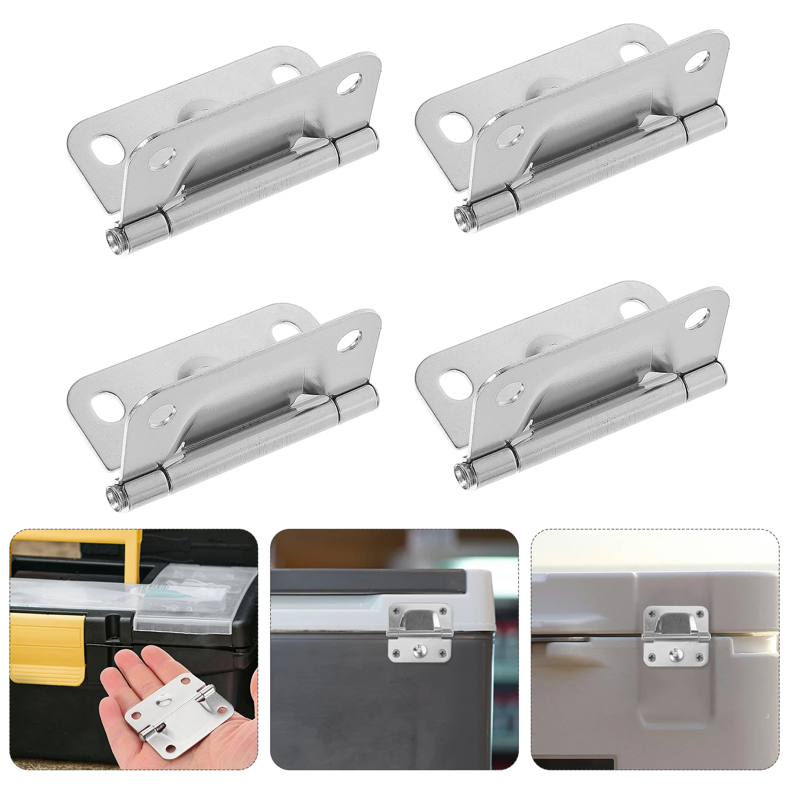 

4pcs Stainless Steel Replacement Heavy Duty For Coolers Smooth Operation Universal Fit Camping Picnic Home Restaurant Easy