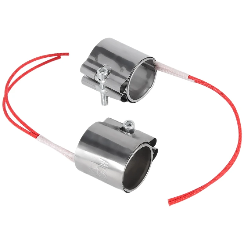 2 ピース/ロットマイカバンドヒーター 35X45mm 220V 150 ワットステンレス鋼発熱体プラスチック射出成形機用