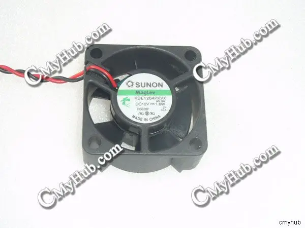 For SUNON KDE1204PKVX MS.GN DC12V 1.6W 4020 4CM 40mm 40x40x20mm 2pin Cooling Fan KDE1204PKVX MS.GN