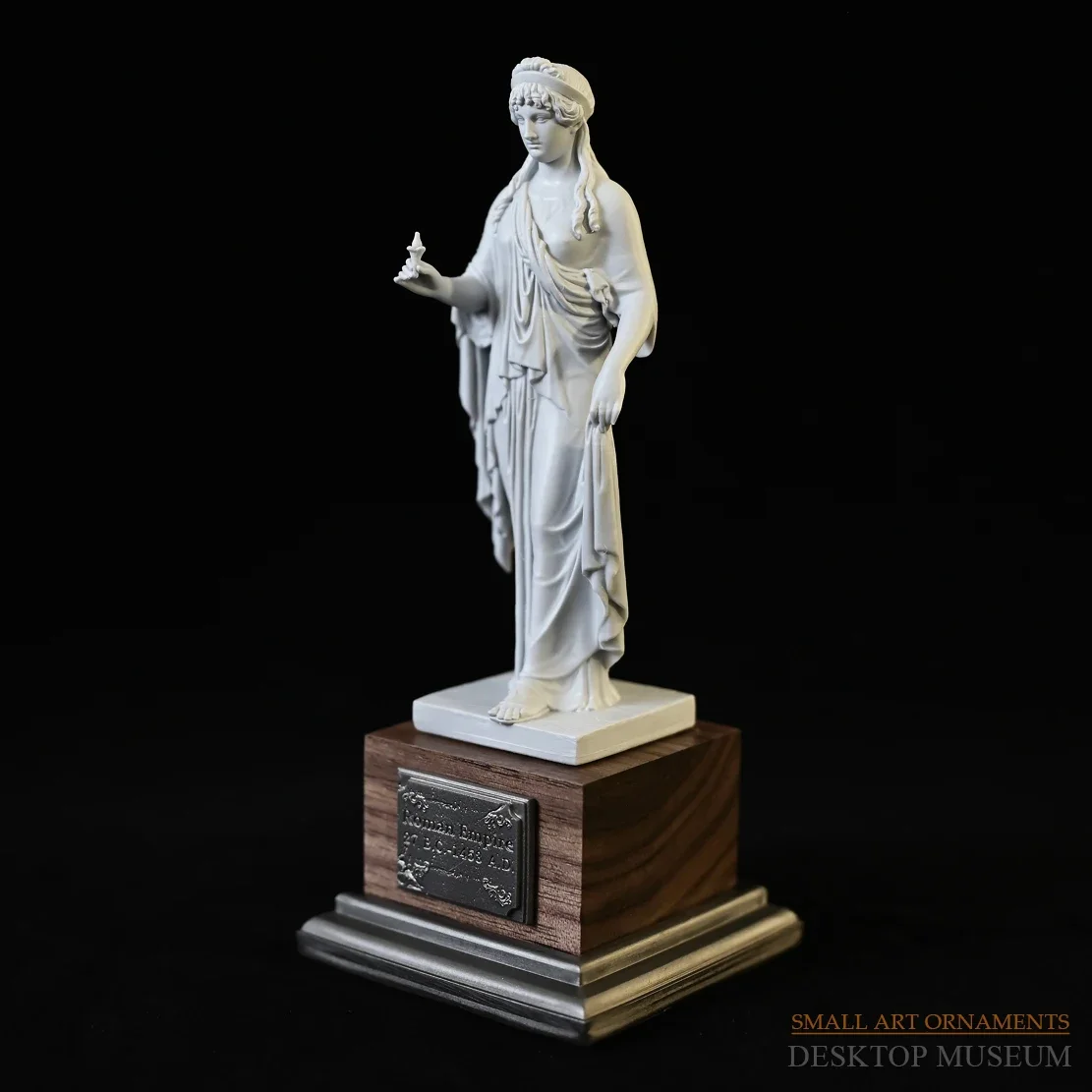 130MM Resin container Creative home and office decorations desktop ornaments Roman angel statue LTCP-344