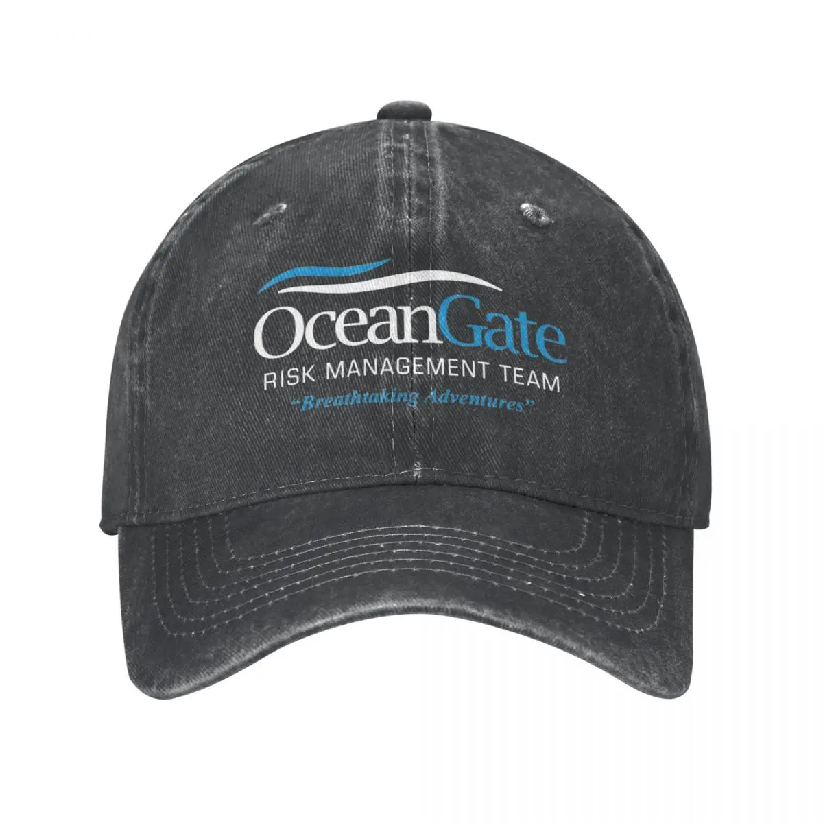 

Management Risk Adventures Breathtaking Oceangate Baseball Cap Distressed Washed Hats Cap Retro Outdoor Running Golf Headwear