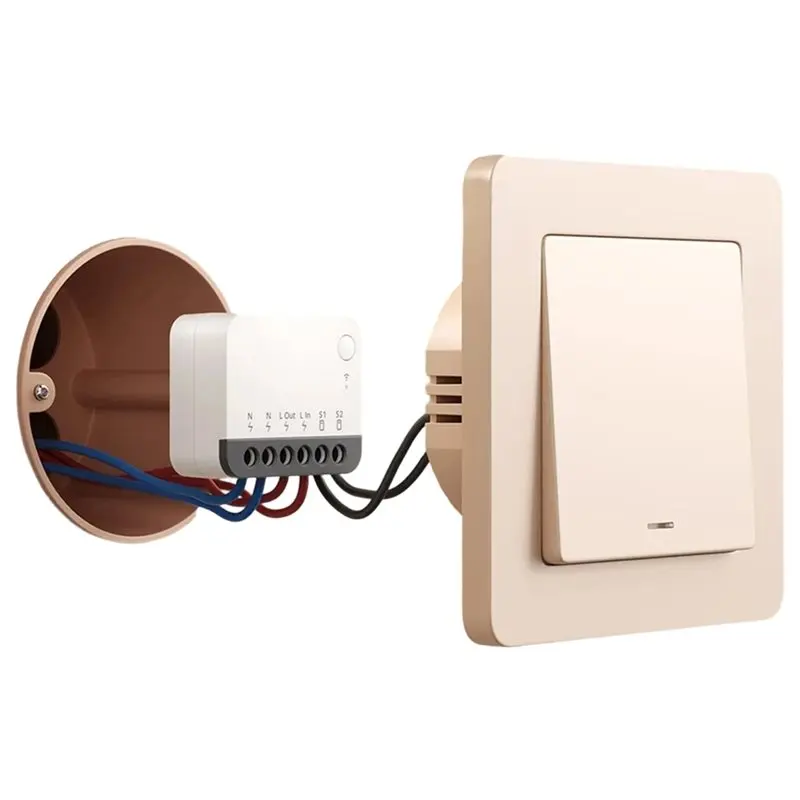 

A76X-Extreme Zbmini R2 Zigbee Switch Detach Relay External Switch Remote Control Via Ewelink Compatible