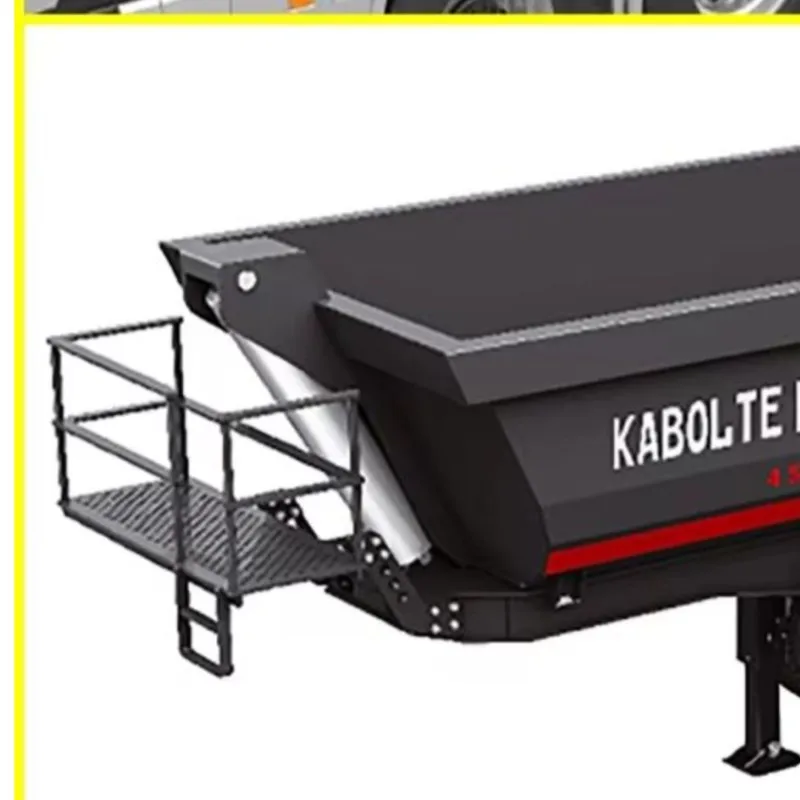 

Metal 1/14 Kabolite 770S 100 Remote Control 3Axles Electric Lifting Semi Trailer Dumper for RC Tractor Truck SC Battery Charger