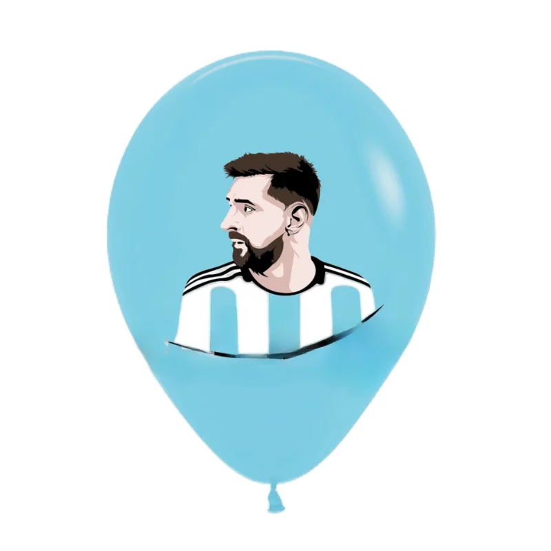 Football Messie Balloon Party Decoration Supplies Argentine Superstar Festival Happy Birthday Soccer Latex Globos