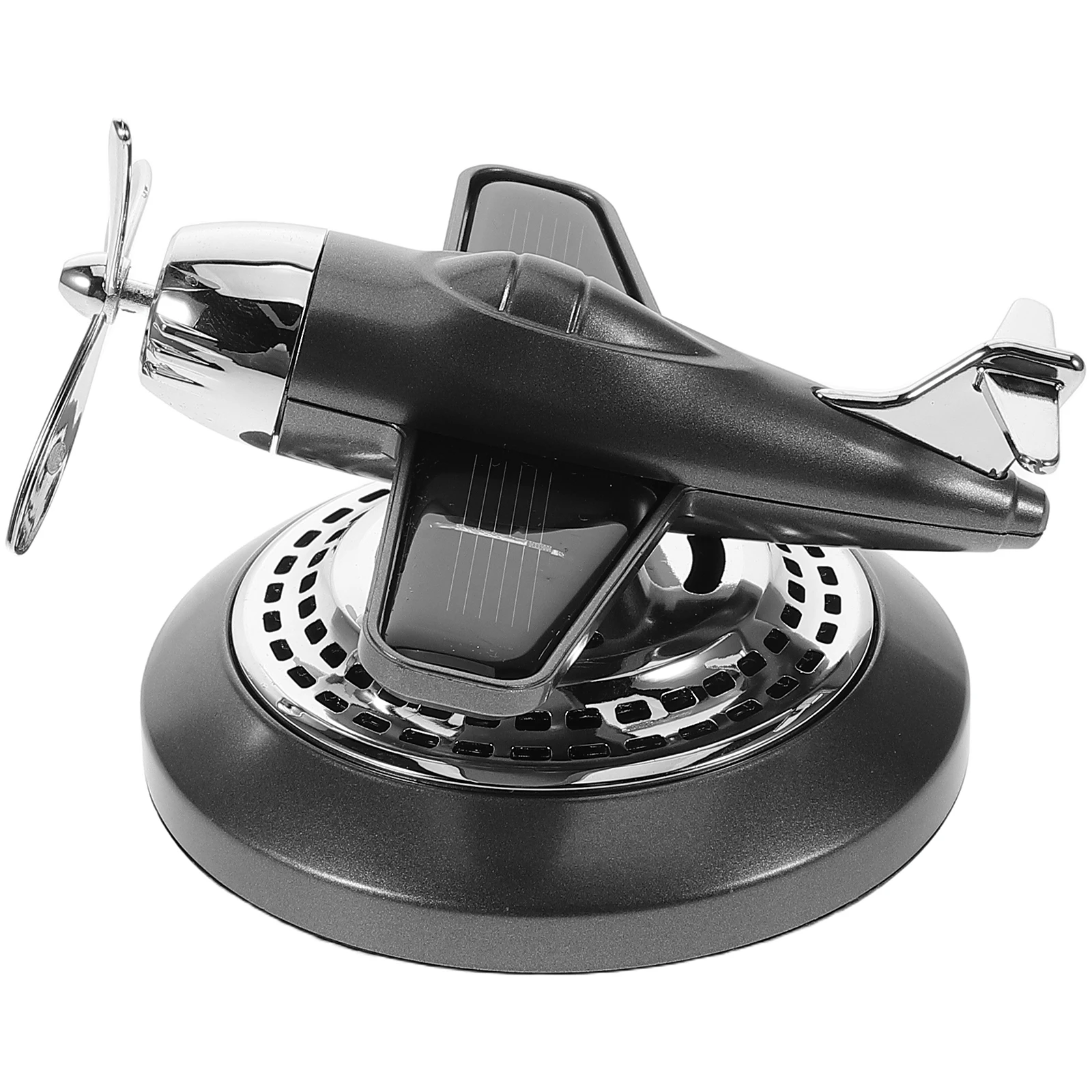 

Airplane Car Perfume Diffusers Solar Rotating Aromatherapy nament Dashboard Accessories Car Decorations Interior Longlasting
