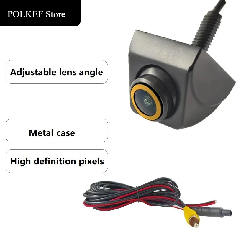 Car Rearview Camera Wide-angle Reverse Waterproof  Automatic Reverse Monitor Suitable for High-definition Night Vision System