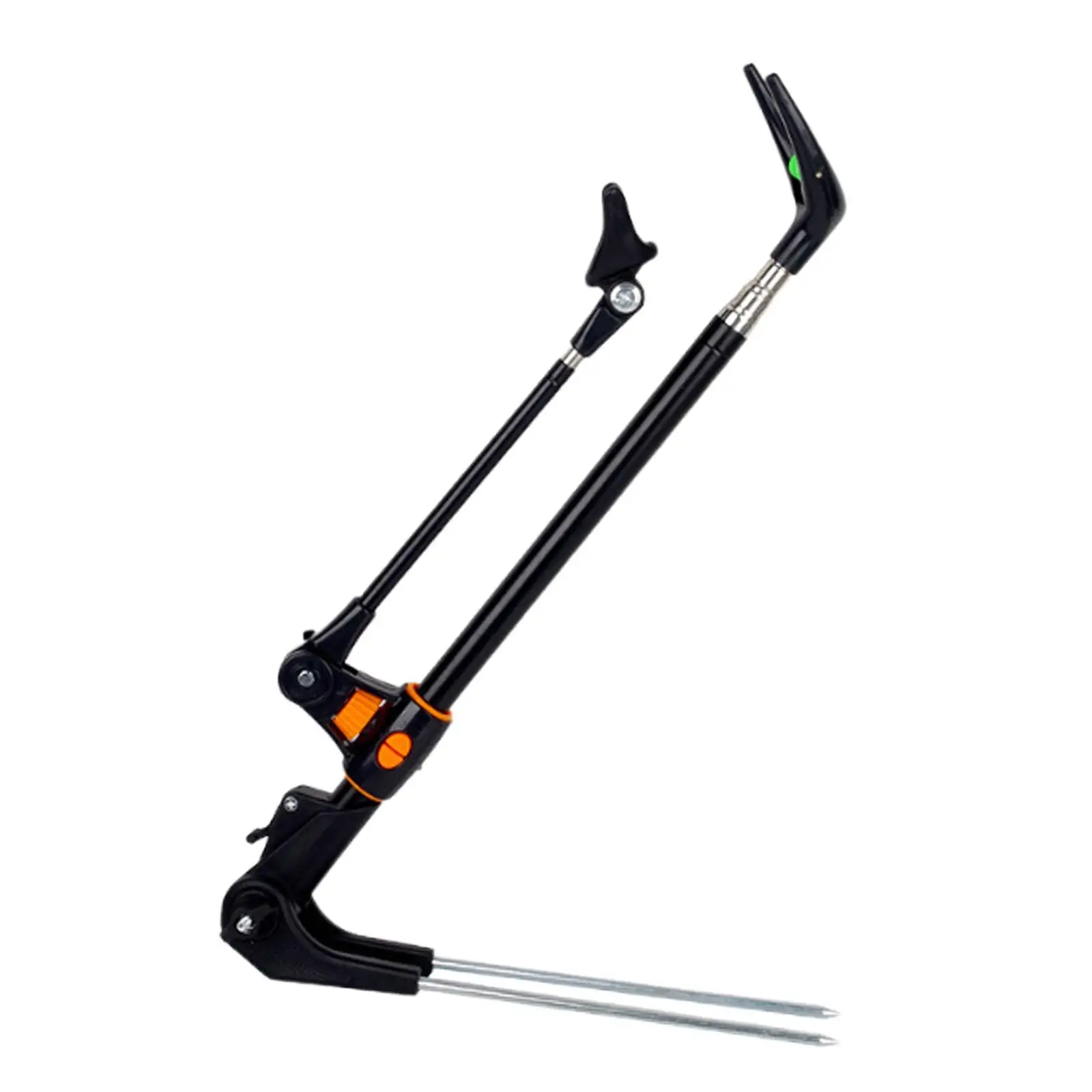 Fishing Rod Stand Stainless Steel Support Bracket Fishing Gear for Bank River Lake Shore Fishing Activities