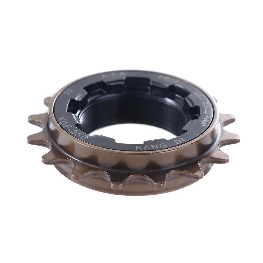 

Gear Monolithic Flywheel Bike Gearbidirectional Live Bicycle Freewheel Sprocket Bicycle Single Speed Cog 1/2" X 1/8" Freewheel