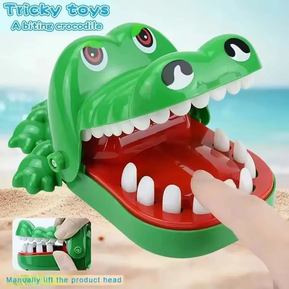 

Crocodile Teeth Toys For Kids Alligator Biting Finger Dentist Games Funny For Party And Children Game Of Luck Pranks Kids Toys