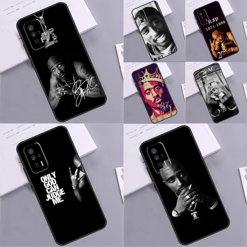 Tupac Shakur Case For Xiaomi POCO M5 M5s M6 Pro X3 X5 F5 F4 X4 GT F3 11T 12T 13 Pro 12 Lite 12X Cover