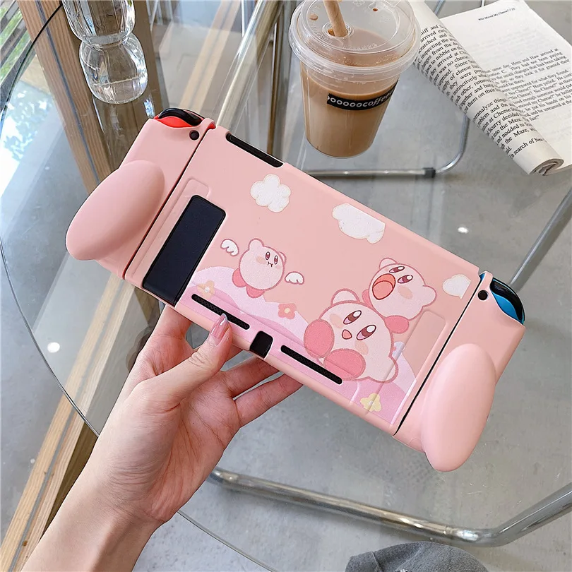 Star Kirby Waddle Dee TPU Soft Case for Nintendo Switch Split Housing Box Game Console Controller NS JoyCon Gaming Accessories