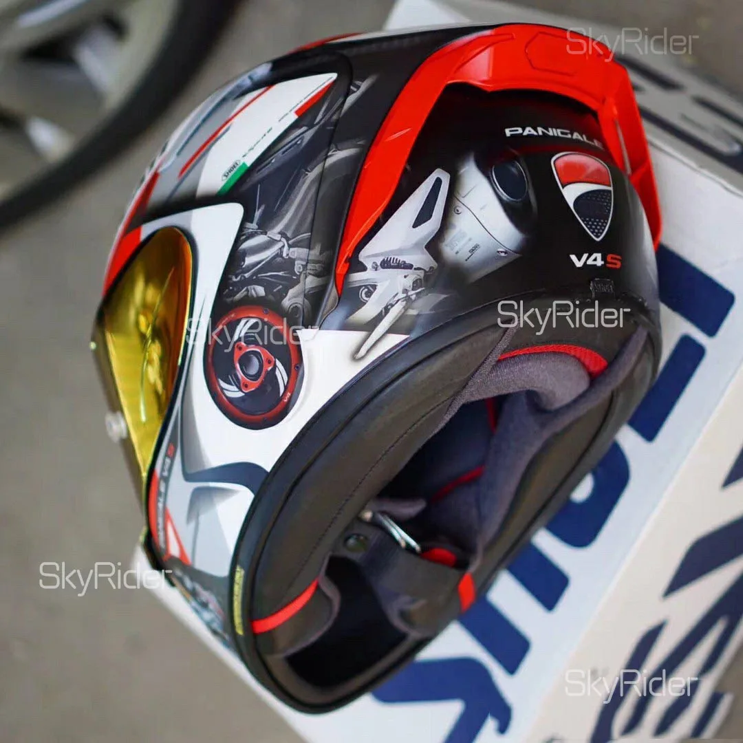 Full Face Motorcycle helmet X14 white du   Riding Motocross Racing Motobike Helmet Casco De Motocicleta