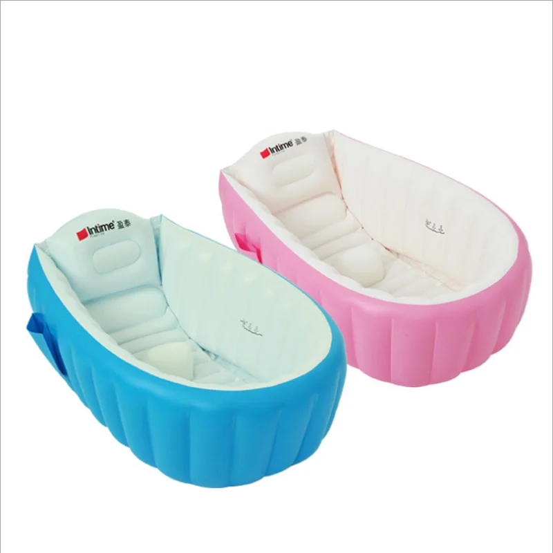 Portable Inflatable Baby Bathtub Children's Bathtub Thickened Folding Washbasin Children's Bathtub Baby Swimming Pool