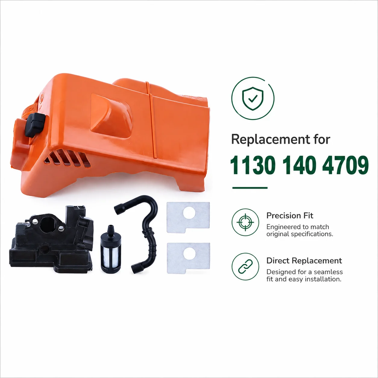 Комплект крышки цилиндра, корп – обзор и цена Stihl Chainsaw Ms170