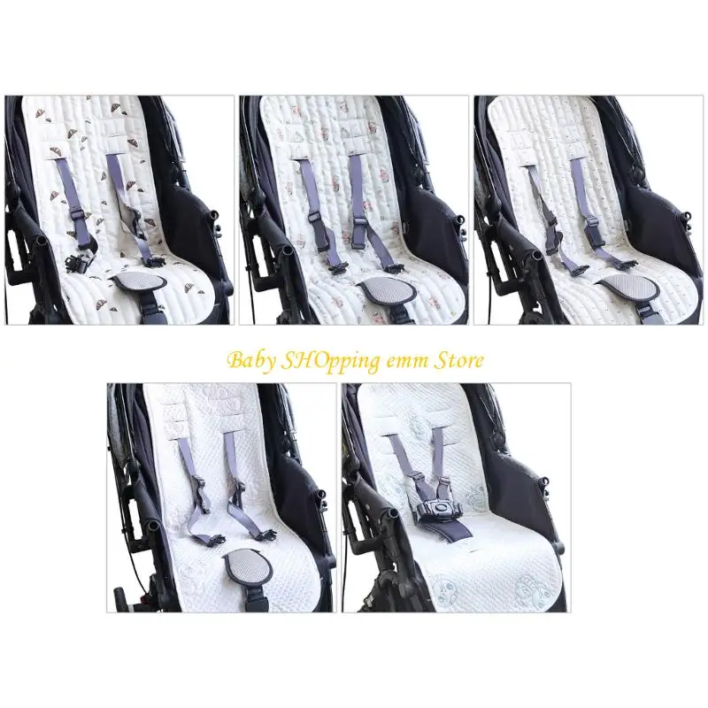 

23GD Breathable Strollers Pad Reversible Design for Baby Enjoy Daily Comfort