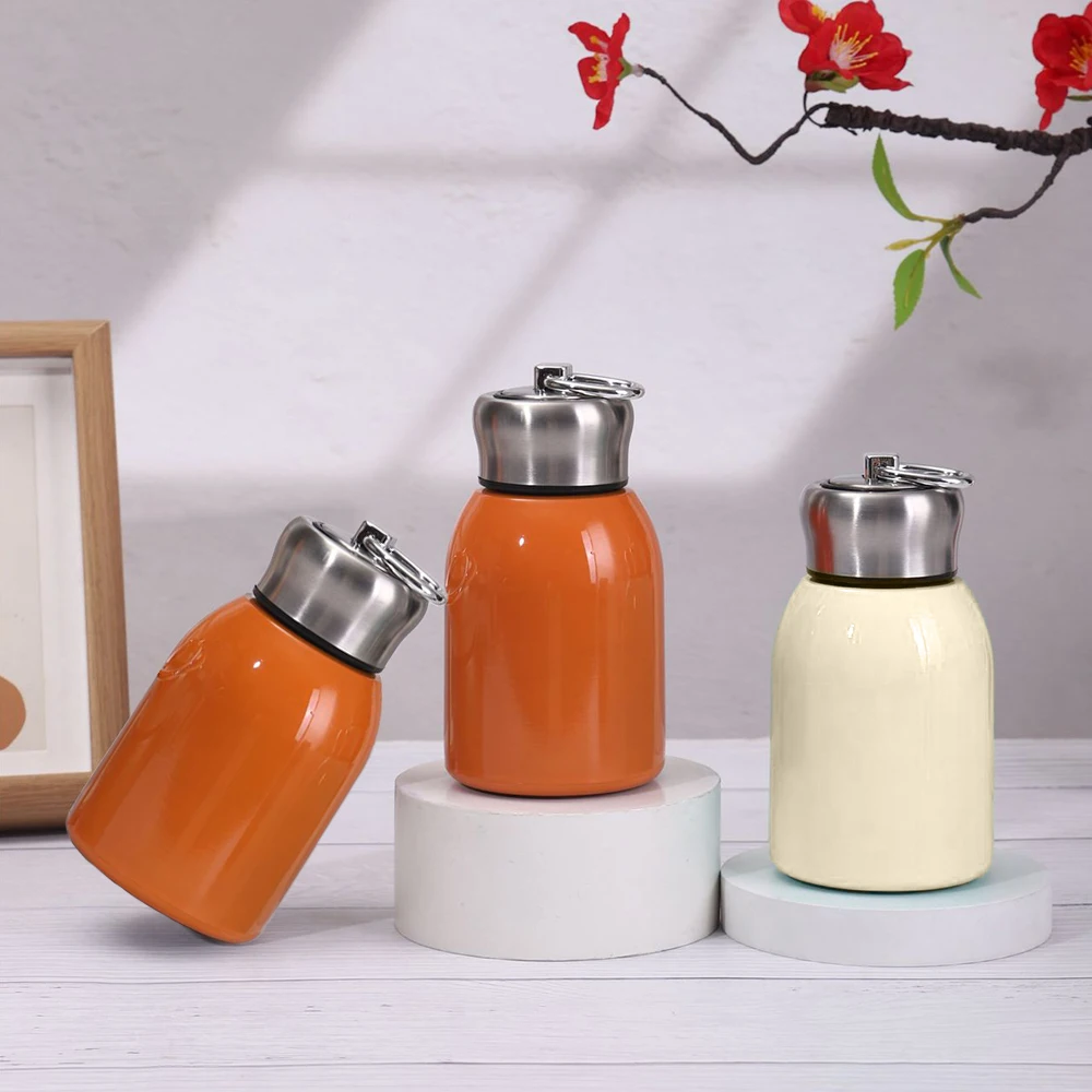 كوب ترمس صغير 300 مل، كوب بطن معزول، داخلي من الفولاذ المقاوم للصدأ، كوب قهوة محمول للنساء والسيدات، هدية فكرة #6