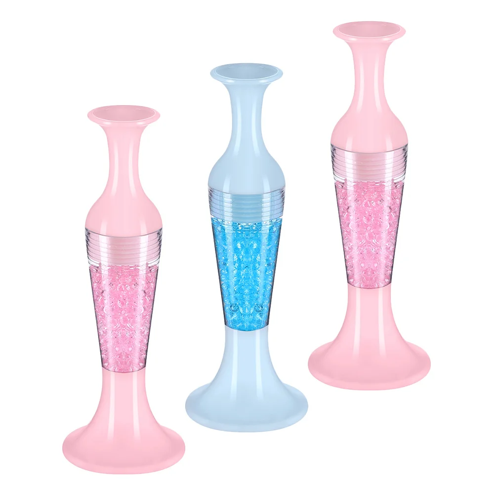 3 stuks vaasvorm strass boorpen DIY Art Nail Dotting Tool Point Drill Pen Strass schildergereedschap voor ambachten