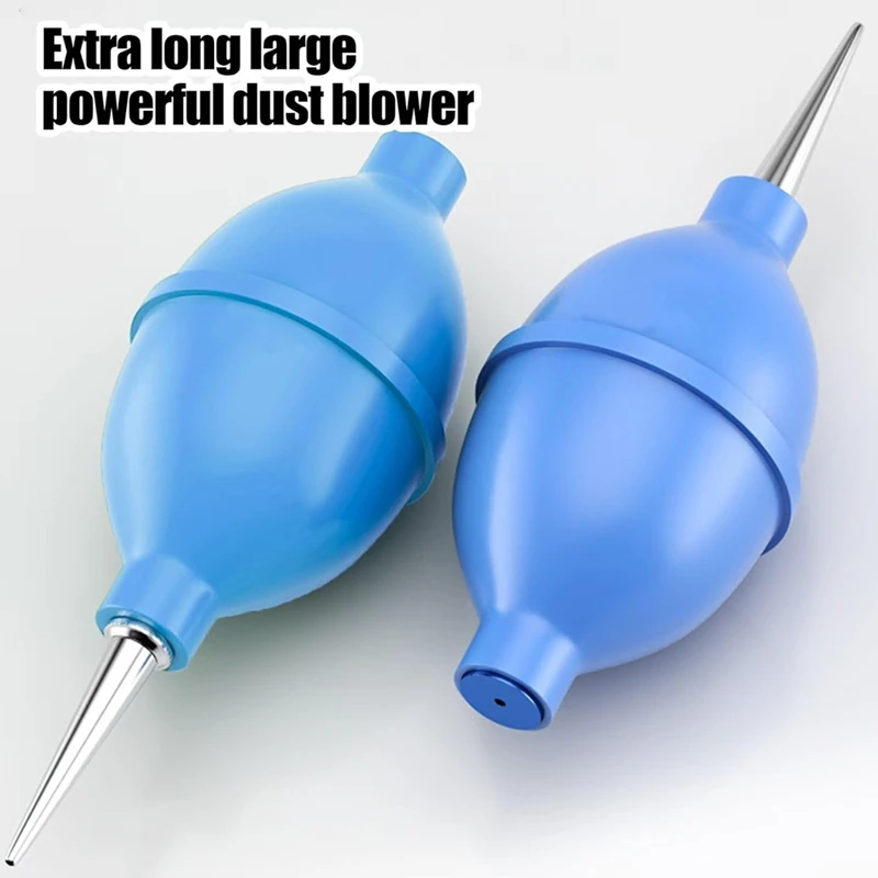 ABGR-Air Duster، أداة تنظيف مضخة نفخ السيليكون اليدوية الكبيرة لمجفف الشعر، أداة تنظيف أداة إزالة الغبار
