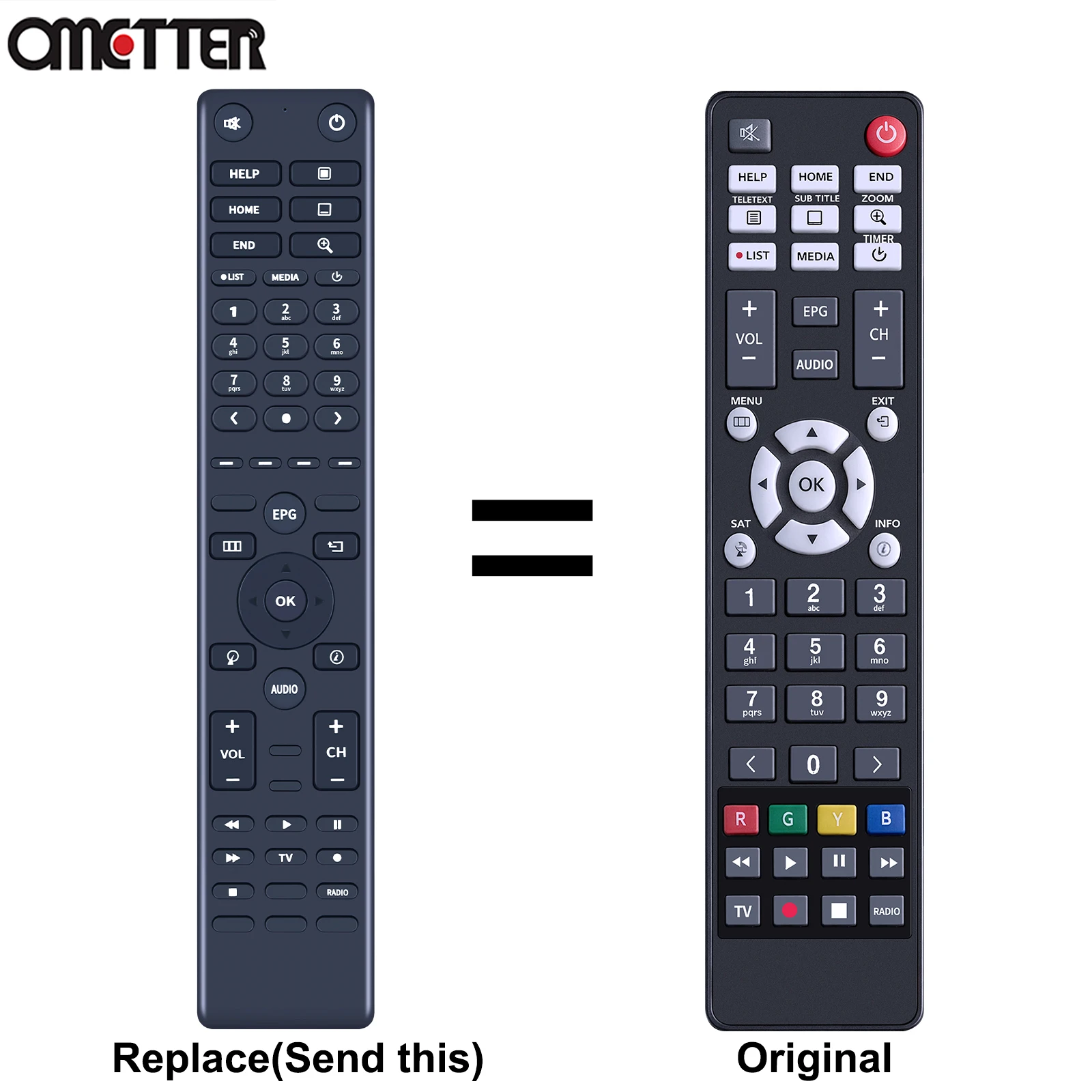 Replaced Remote Con…