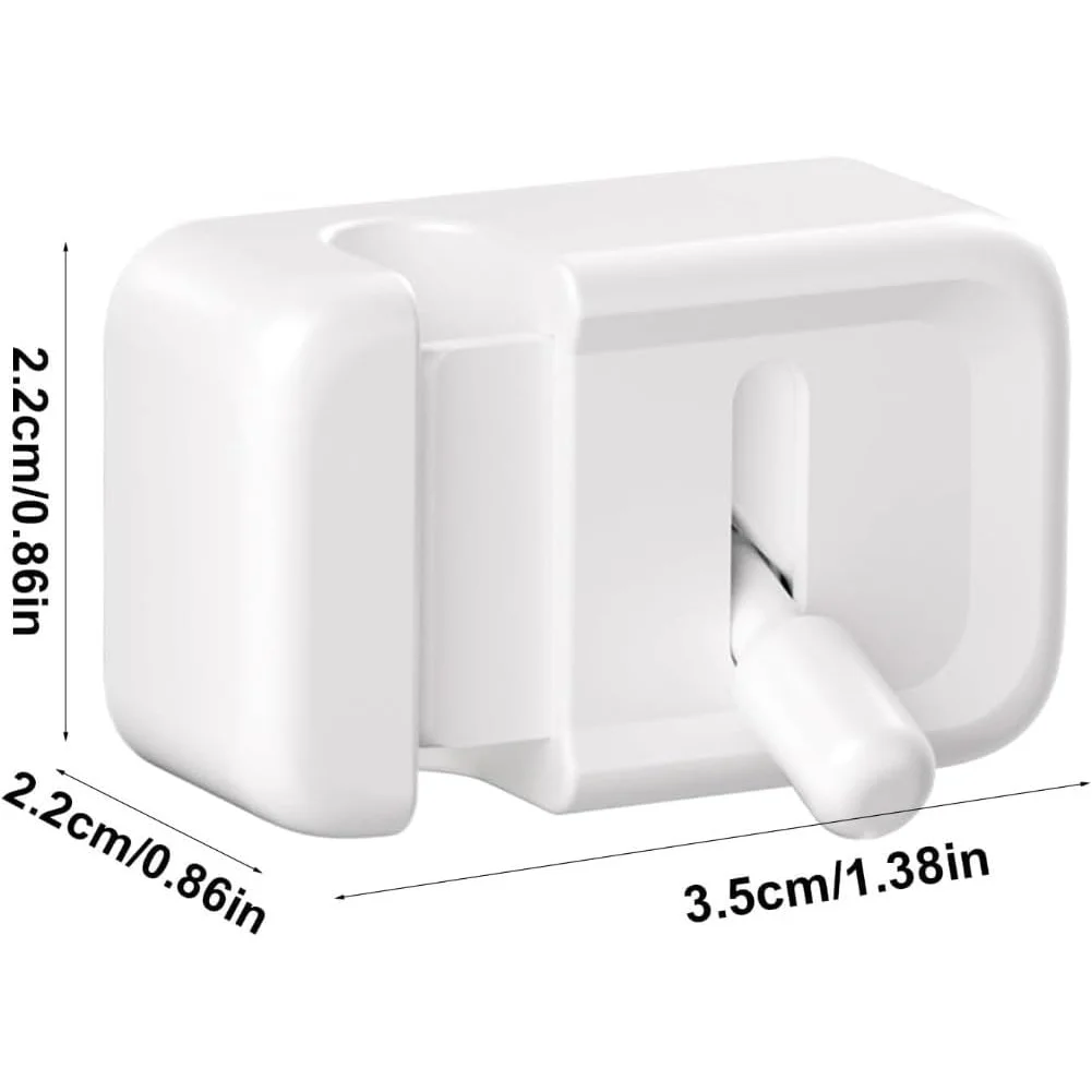 Lever Switch Cable Organizer, Nail-Free Desktop Wire Manager for Cables Under 6mm, Space-Saving Cord Holder for Home and Office