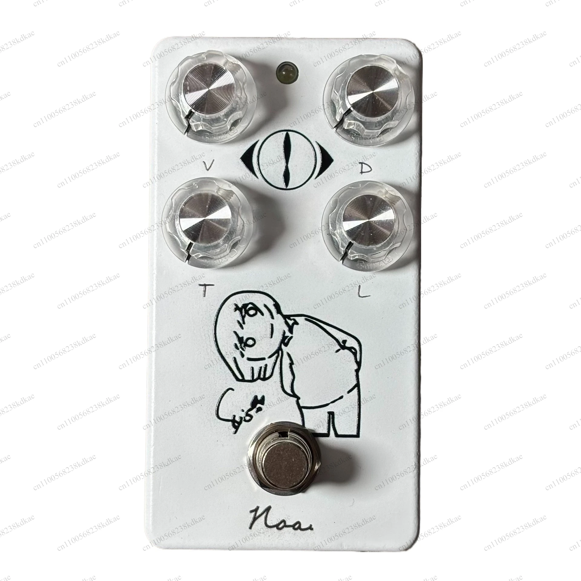 Electric Guitar Analog Overdrive Pedal Compact Tone Control Effect Accessory For Studio Stage Use