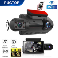 Dual Lens Dash Cam for Cars Black Box HD 1080P Car Video Recorder with WIFI Night Vision G-sensor Loop Recording Dvr Car Camera