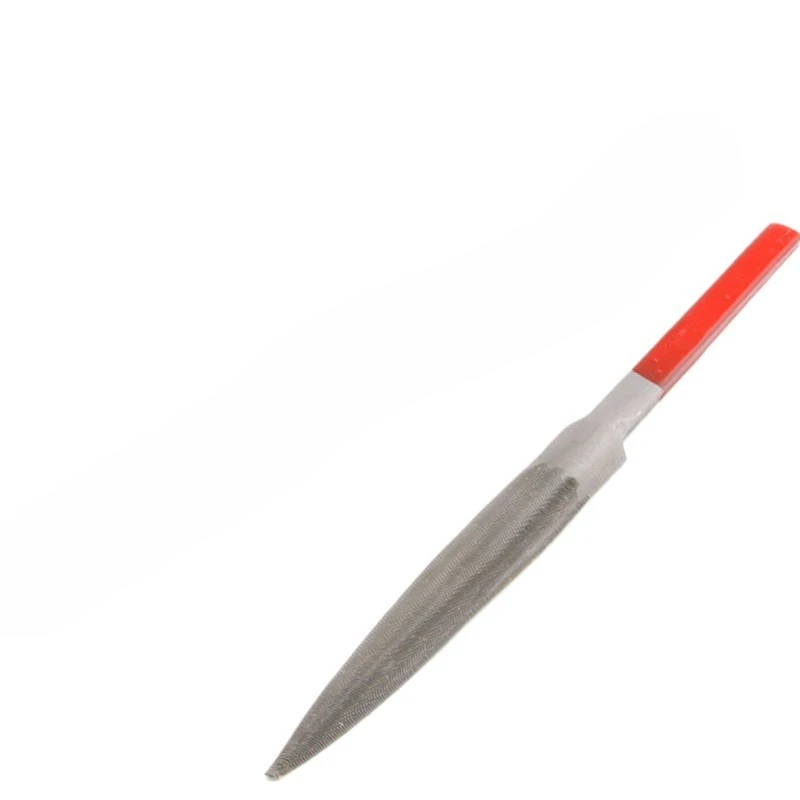 For handmade red handle cloth file semicircular   shaping  thickness triangular gold tool