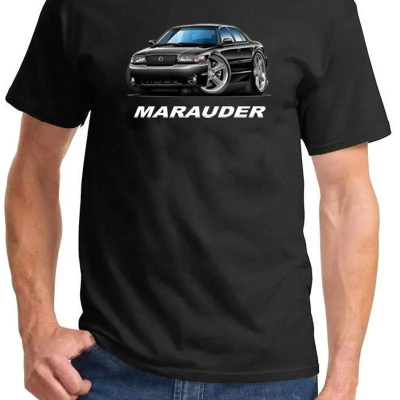 2003 2004 Mercury Marauder Muscle Car Toon Design T Shirt New