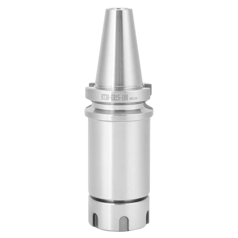 

BT30 ER25 100 Collet Chuck Tool Holder for CNC Lathe and Milling Machine Alloy Steel Tooling