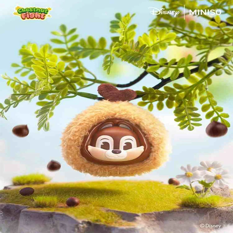 

MINISO Disney Kiki Dale Nut Great Battle Garage Kit Blind Box Doll Cute Toy Desktop Ornament Give It To The Child Holiday Gifts