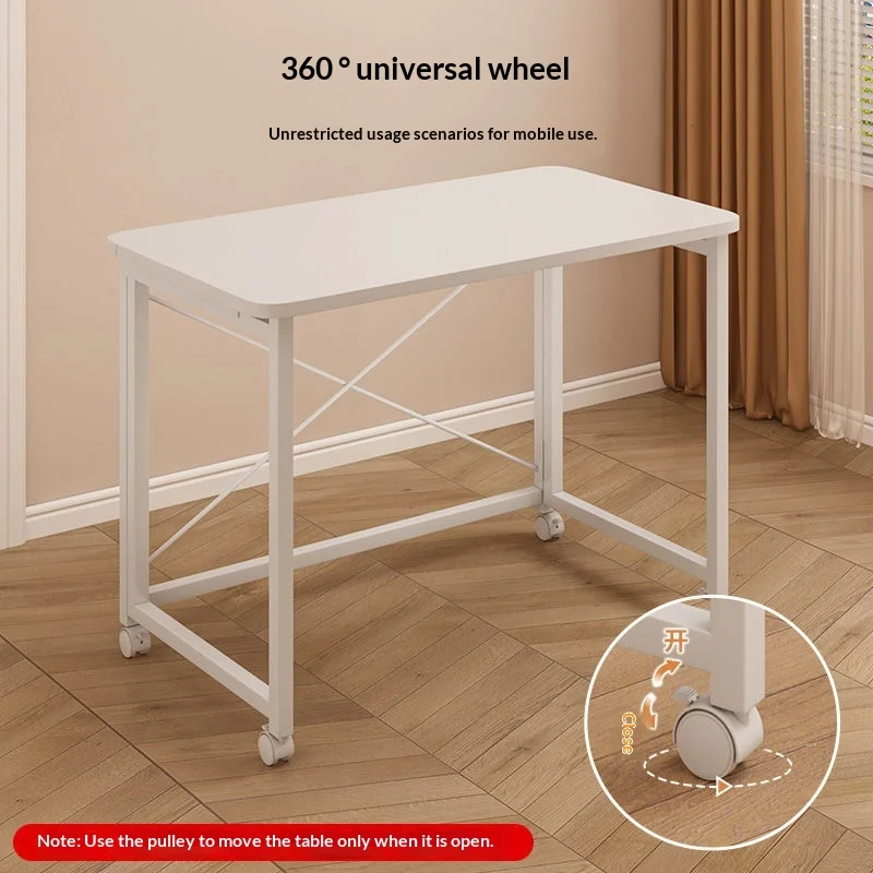 Folding Dining Table Portable Space Saving Small Apartment Multi Use Computer Desk Bedside Modern Affordable Home Furniture