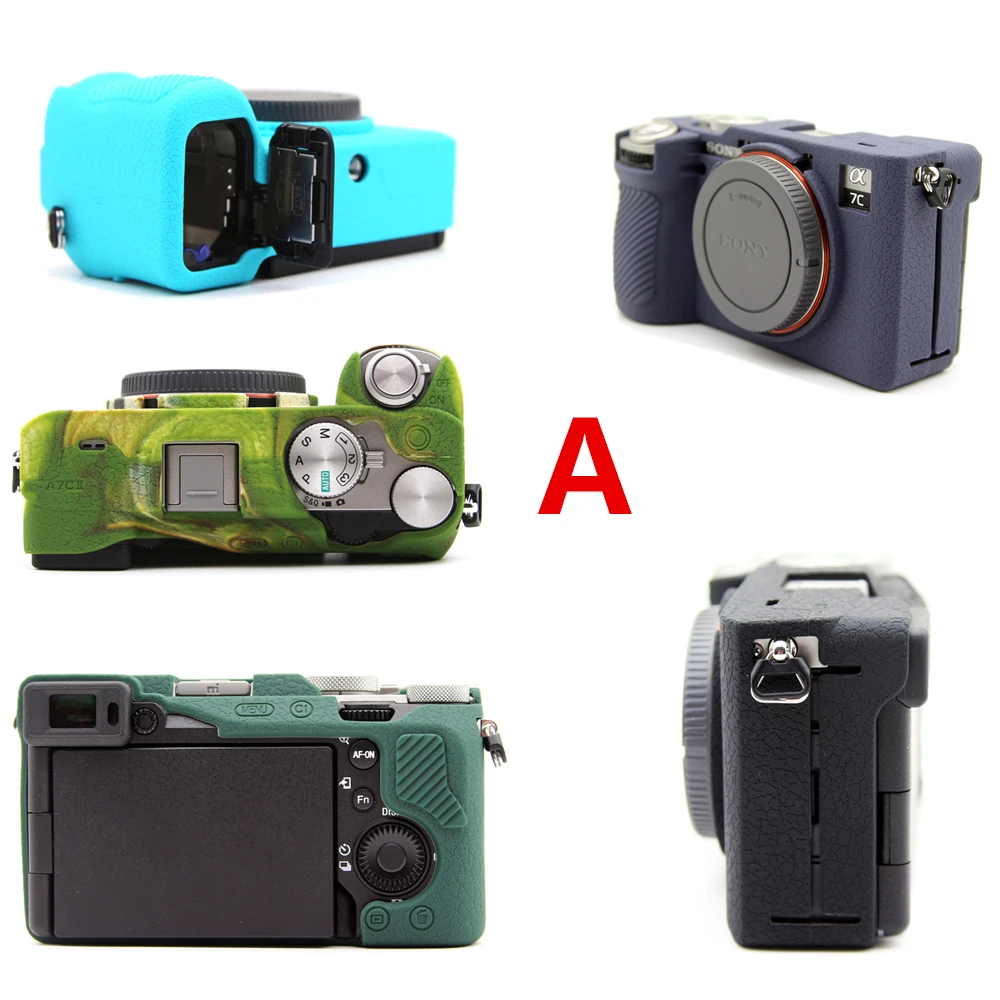 A7CII A7C2 Silicon Case Cover for Sony ILCE 7CM2 Alpha 7C II 7CR A7C II A7CR