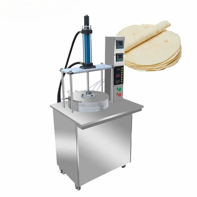 New Hydraulic Automatic Corn Tortilla Making Machine Roti Duck Chapati Cake Pizza Dough Press Maker Machine