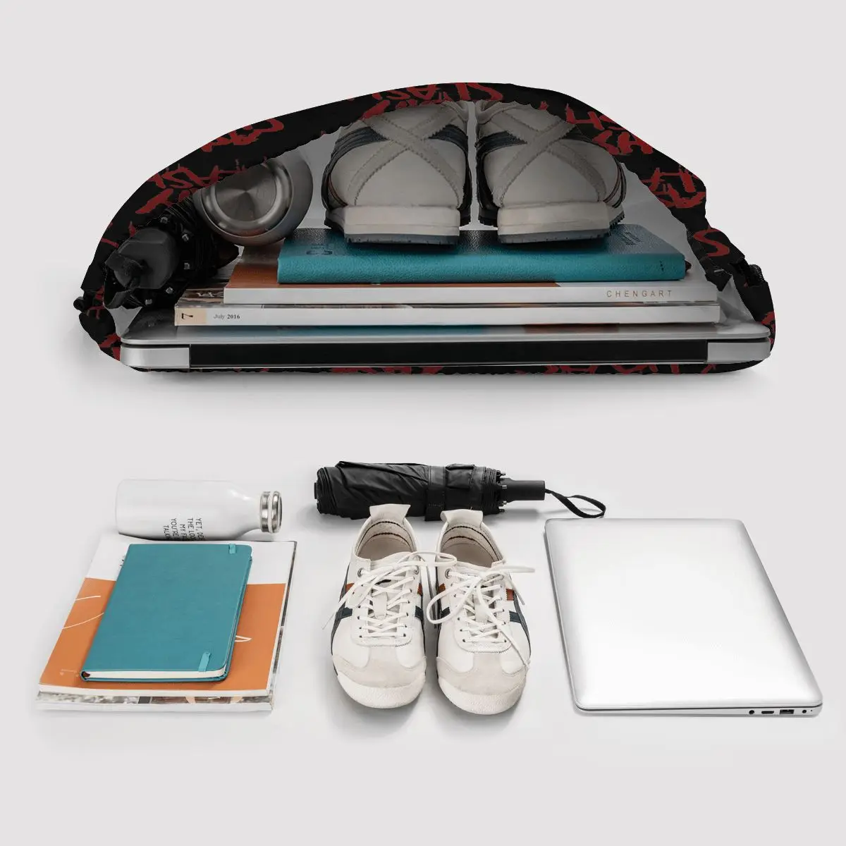 Ash Vs The Evil Dead - حقائب ظهر Ashy Slashy متعددة الوظائف برباط حزمة جيب حقيبة رياضية حقائب كتب للسفر والمدرسة #5