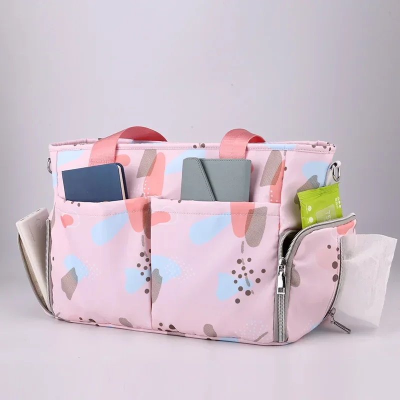 Fashion Wet Mummy Bag Waterproof Diaper Bag Washable Cloth Diaper Baby Bag Reusable Wet Bags Organizer For Mom Maternity Package