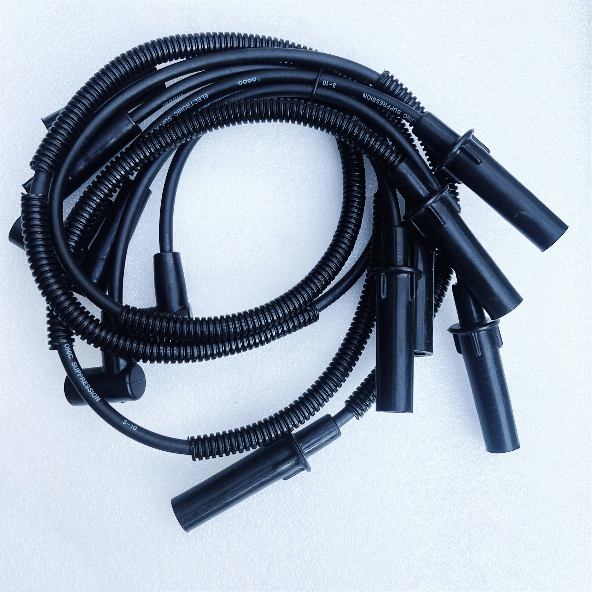 6PC/kit ignition Cable (Ignition Wire, Cylinder Dividing Wire) 68017712AC Suitable For: 3.8L Jeep Wrangler, 2007-2011