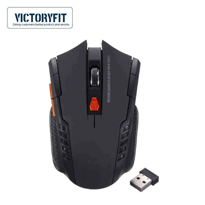 2.4Ghz Wireless PC Computer Gaming Mouse with DPI Adjustable Button for Desktop/Laptop Fit for Windows Win 7/11/XP/98/2000/Vista