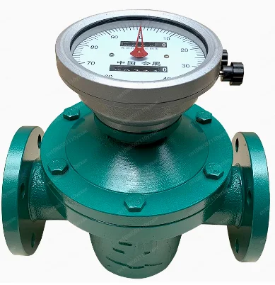 DN50 Elliptical Gear Flowmeter, Liquid Oil Meter Diesel Meter High Precision Kerosene Engine Oil Hydraulic Glue