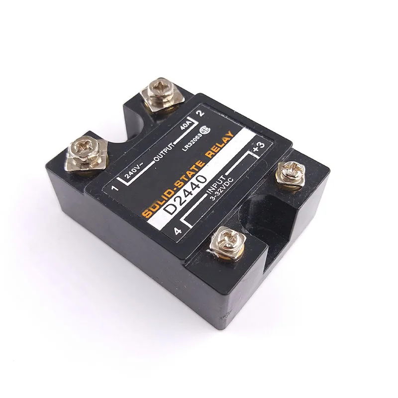 D2440 40A240V SSR-40DA D2425 D2550 단상 무 접점 릴레이 DC 제어 AC