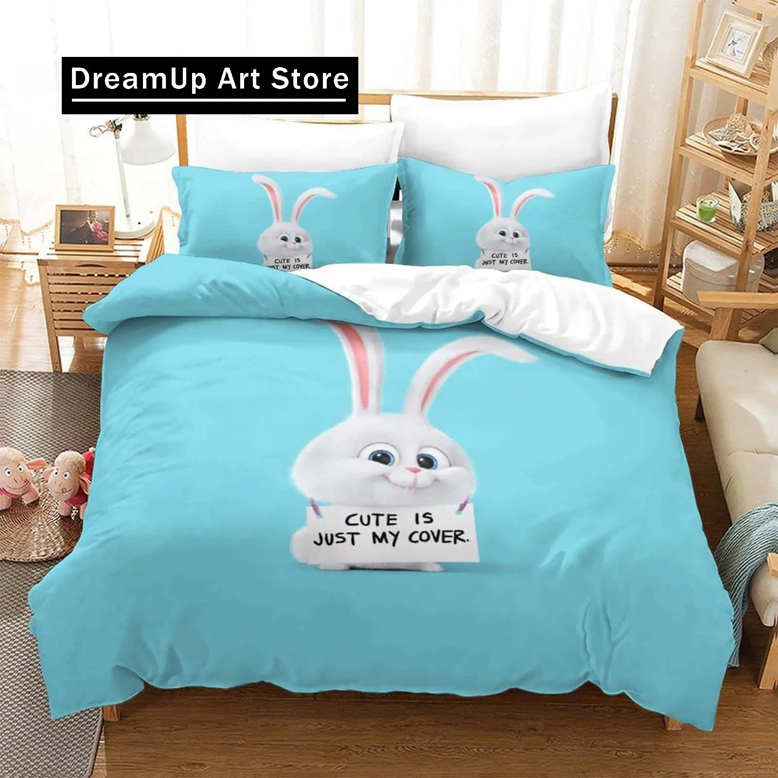 3D Print Cartoon The Secret Life of Pets Bedding Set Single Twin Full Queen King Size Bed Set Adult Kid Bedroom Duvet cover Sets